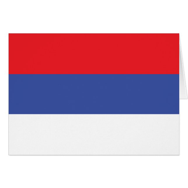 Flagge der Republika Srpska (Vorderseite (Horizontal))