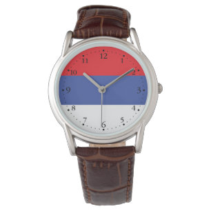 Flagge der Republika Srpska Armbanduhr