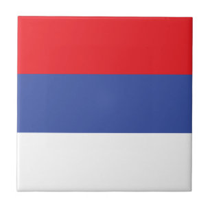 Flagge der Republika Srpska Fliese
