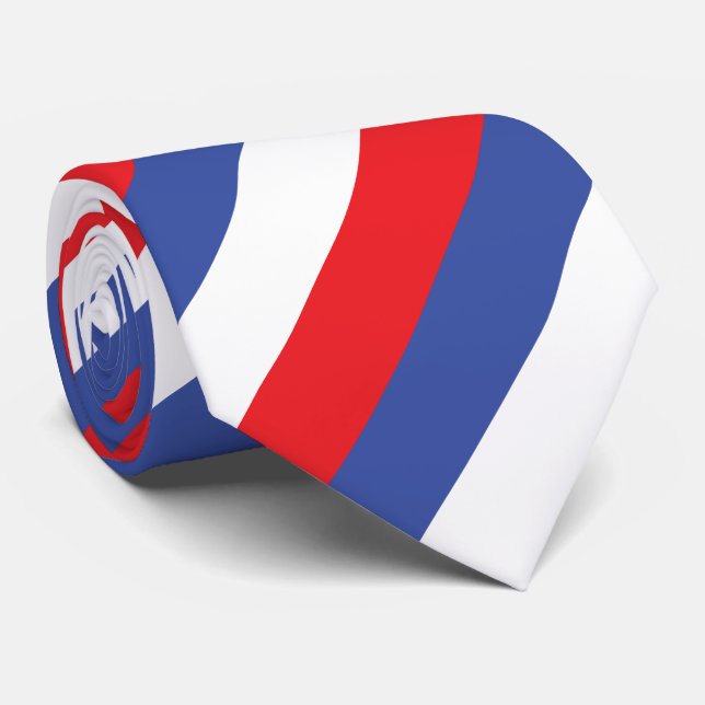 Flagge der Republika Srpska Krawatte (Gerollt)