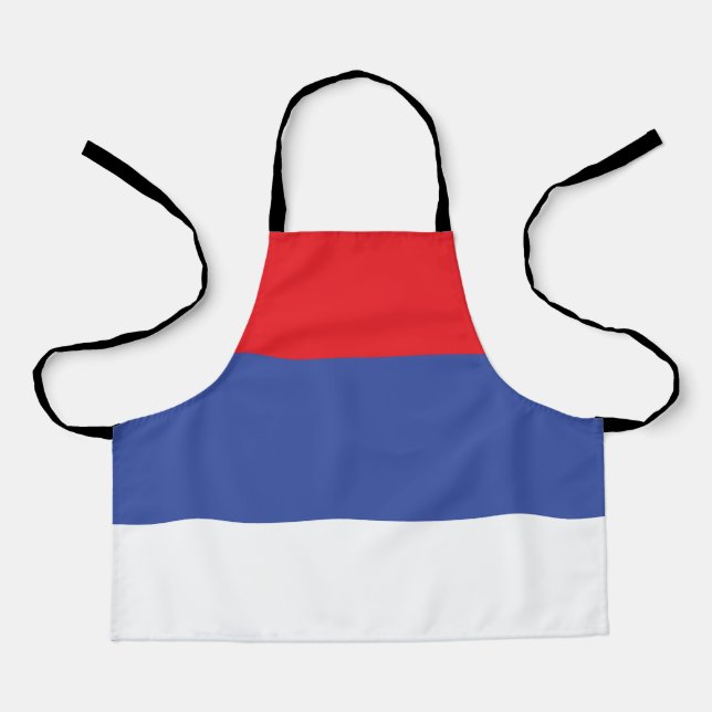 Flagge der Republika Srpska Schürze (Vorderseite)