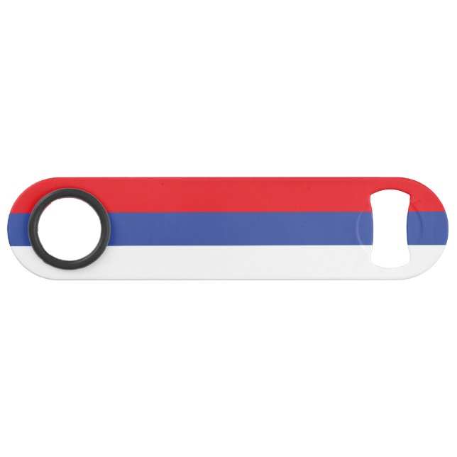 Flagge der Republika Srpska Speed Flaschenöffner (Vorderseite (Horizontal))