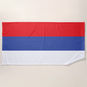 Flagge der Republika Srpska Strandtuch