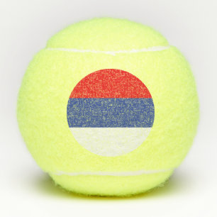 Flagge der Republika Srpska Tennisbälle
