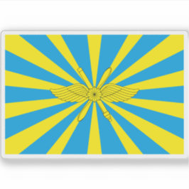 Flagge der russischen Luft- und Raumfahrtkräfte Aufkleber