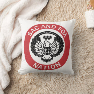 Flagge der Sac and Fox Nation Oklahoma Kissen