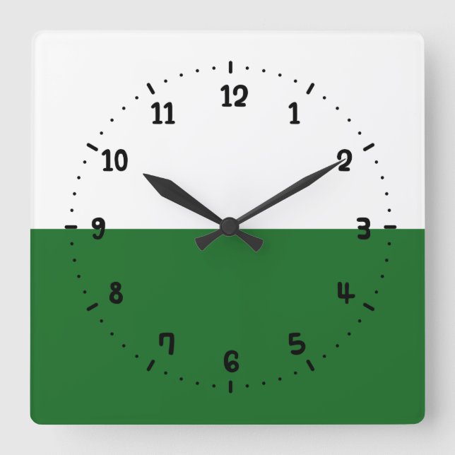 Flagge der sächsischen Uhr (Vorderseite)
