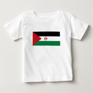 Flagge der Sahrawi Arabischen Demokratischen Repub Baby T-shirt