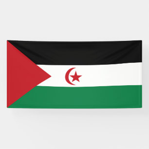 Flagge der Sahrawi Arabischen Demokratischen Repub Banner