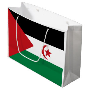 Flagge der Sahrawi Arabischen Demokratischen Repub Große Geschenktüte