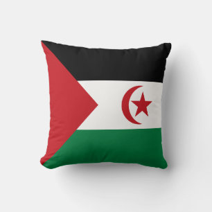 Flagge der Sahrawi Arabischen Demokratischen Repub Kissen