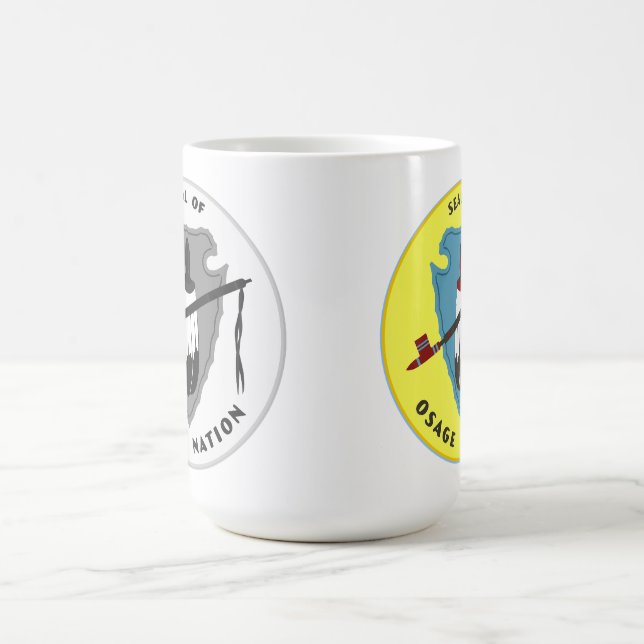 Flagge der Salbei-Nation Kaffeetasse (Mittel)