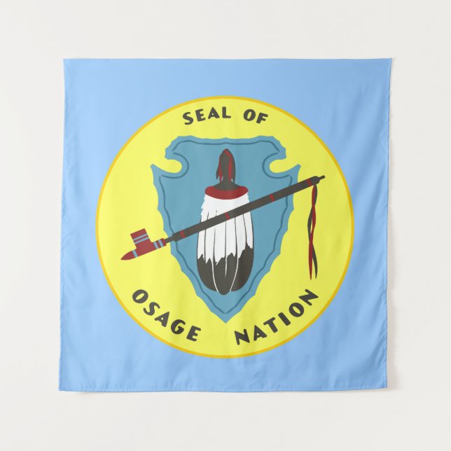 Flagge der Salbei-Nation Wandteppich (Vorderseite)