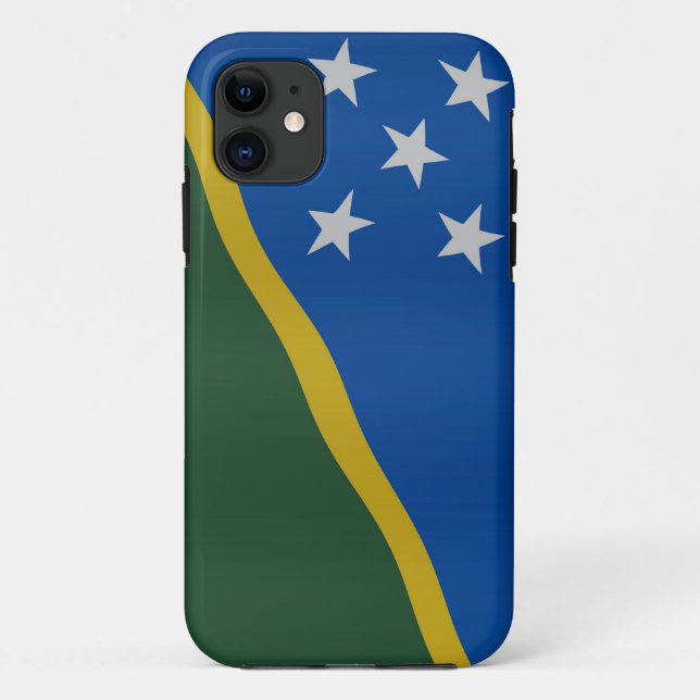 Flagge der Salomonen Case-Mate iPhone Hülle (Rückseite)