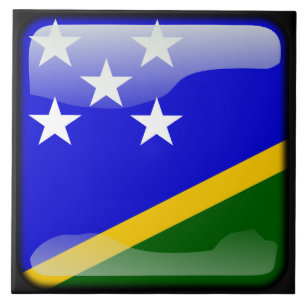 Flagge der Salomonen Fliese