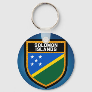 Flagge der Salomonen Schlüsselanhänger