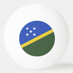 Flagge der Salomonen Tischtennisball
