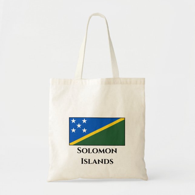 Flagge der Salomonen Tragetasche (Vorne)