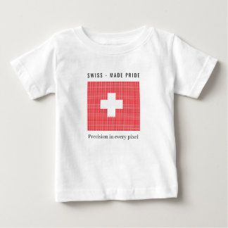 Flagge der Schweiz Baby T-shirt