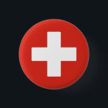Flagge der Schweiz Button<br><div class="desc">Flagge der Schweiz</div>