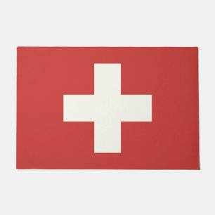 Flagge der Schweiz Fußmatte