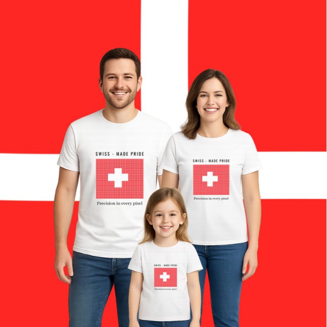 Flagge der Schweiz T-Shirt (Von Creator hochgeladen)
