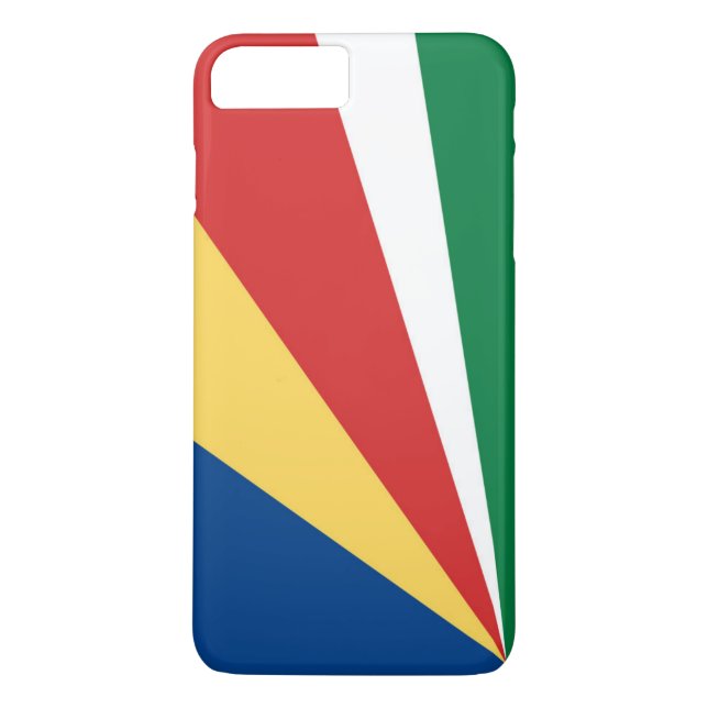 Flagge der Seychellen Case-Mate iPhone Hülle (Rückseite)