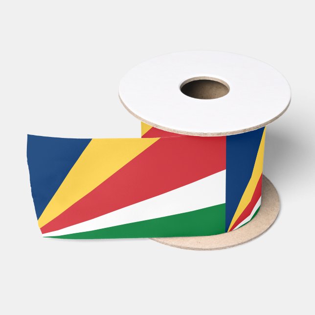 Flagge der Seychellen Satinband (Spule)