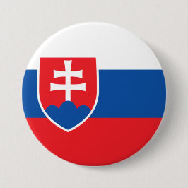 Flagge der Slowakei Button