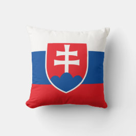 Flagge der Slowakei Kissen