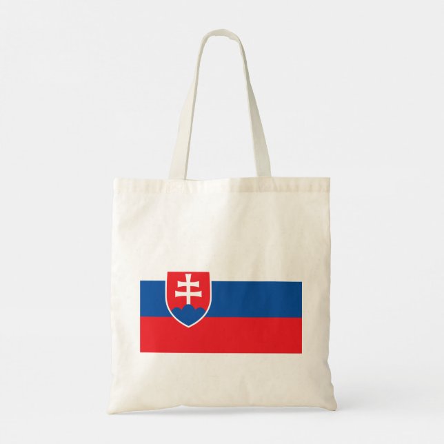 Flagge der Slowakei Tragetasche (Rückseite)