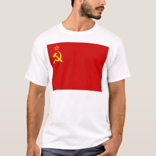 Flagge der Sowjetunion, UdSSR, CCCP, Kommunismus, T-Shirt