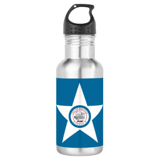 Flagge der Stadt Houston, Texas Wasserflasche