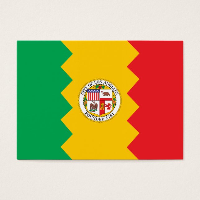 Flagge der Stadt Los Angeles (Vorderseite)