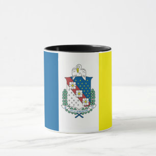 Flagge der Stadt (Louisiana) Tasse