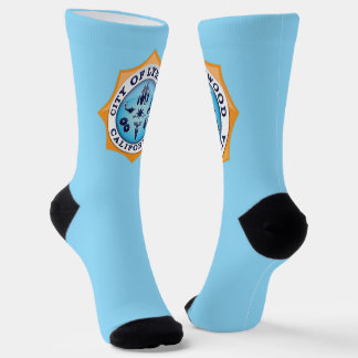 Flagge der Stadt Lynwood (Kalifornien) Socken