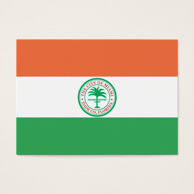 Flagge der Stadt Miami (Vorderseite)