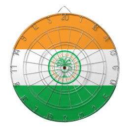 Flagge der Stadt Miami (Florida) Dartscheibe