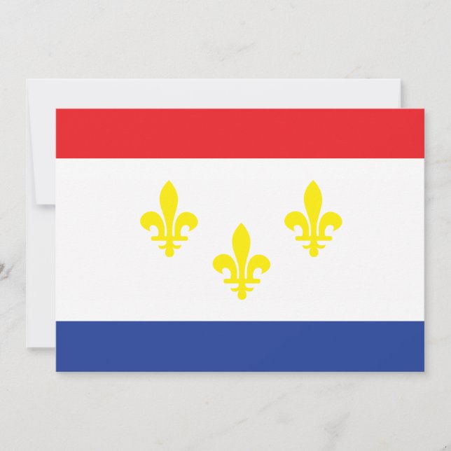 Flagge der Stadt New Orleans (Vorderseite)