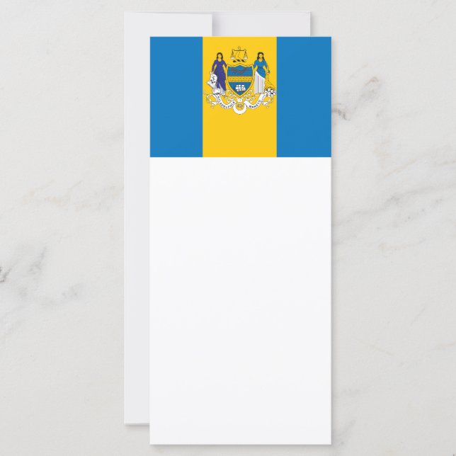 Flagge der Stadt Philadelphia (Vorderseite)