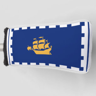 Flagge der Stadt Quebec Golf Headcover