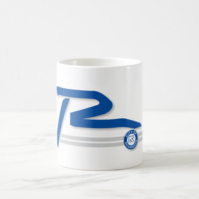 Flagge der Stadt Richardson Tasse (Mittel)