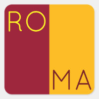 Flagge der Stadt Rom, Italien