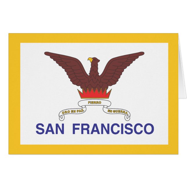 Flagge der Stadt San Francisco (Vorderseite (Horizontal))