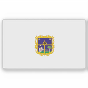 Flagge der Stadt Santiago de Querétaro, Mexiko Aufkleber