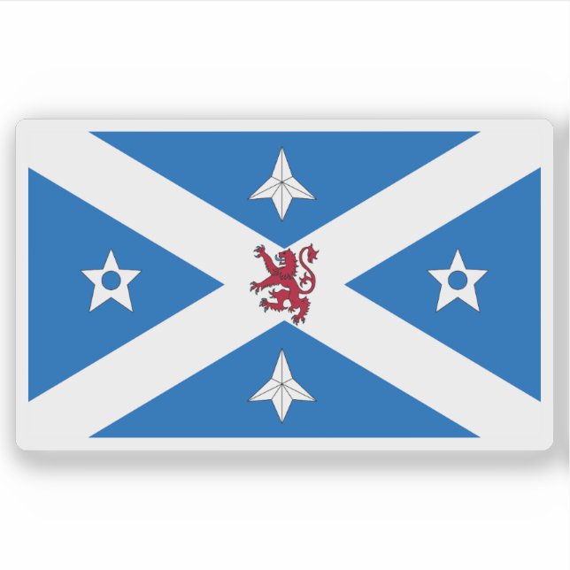 Flagge der Stadt Stirling, Schottland Aufkleber (Vorderseite)