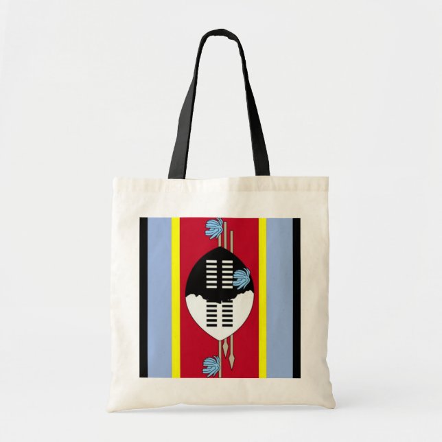 Flagge der Swasiland-Tasche Tragetasche (Vorne)