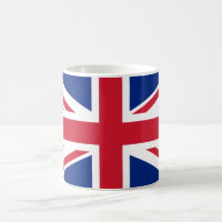 Flagge der Tasse des Vereinigten Königreichs