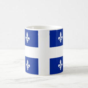 Flagge der Tasse Quebec