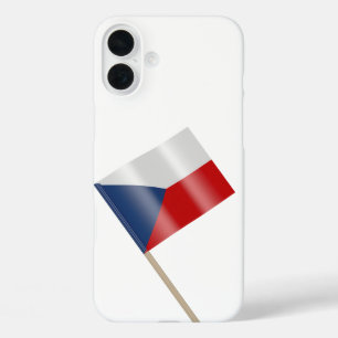 Flagge der Tschechischen Republik iPhone 16 Plus Hülle